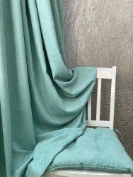 Декоративный чехол на стул с завязками канвас Ника, артикул 7774343-12482 - фото